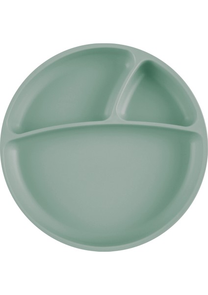 Porsiyon River Green Vakumlu Tabanlı Silikon Tabak