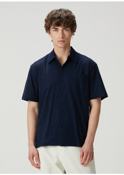 Lacivert Gömlek