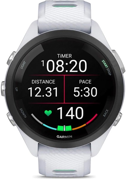 Forerunner 265S Beyaz Neo Tropic Silikon Kayış Akıllı Saat fiyatları
