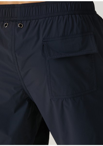 Lacivert Beli Kordonlu Mayo