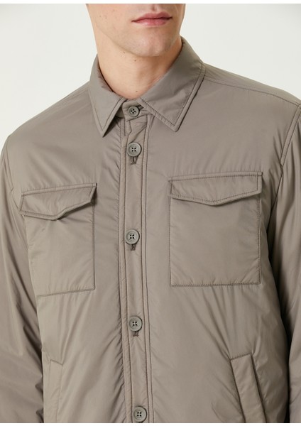 Koyu Bej Dış Gömlek indirimleri