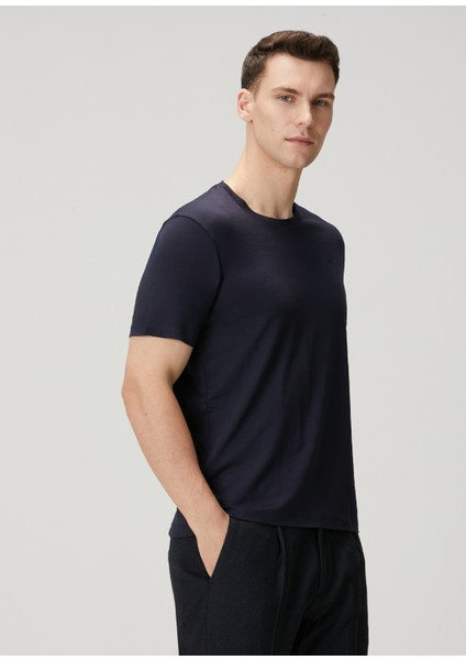 Lacivert Yün T-Shirt modelleri