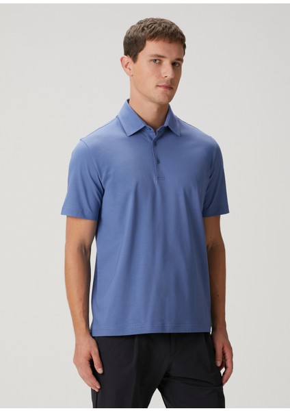 Mavi Polo Yaka T-Shirt modelleri