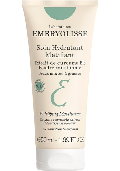 Mattifying Moisturizer Yağlı ve Akneye Meyilli Ciltler Için Matlaştırıcı Nemlendirici Yüz Kremi 50 ml