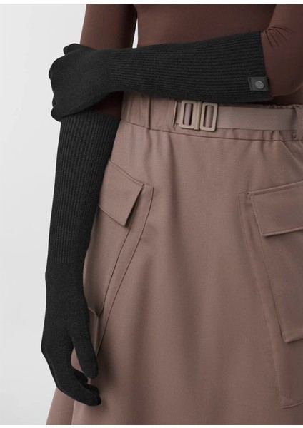 Siyah Kadın Kaşmir Eldiven fiyatları