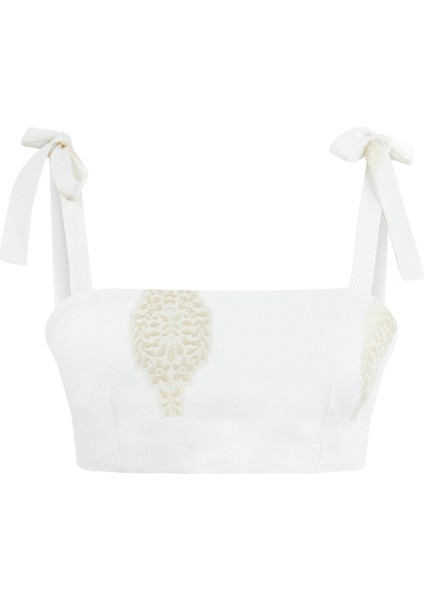 Larissa Kırık Beyaz/açık Altın Sarısı Kadın Büstiyer