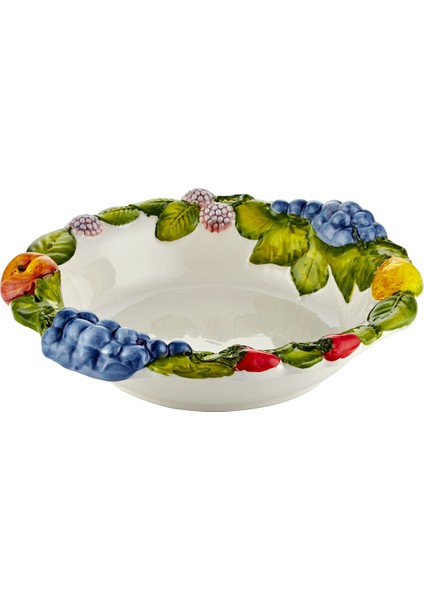 Dolcetto Ayaklı Seramik Servis Tabağı