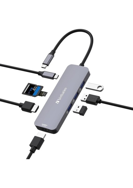 32151 8 Port Hub Cmh-08 Usb-C Pro Çevirici Dönüştürücü modelleri