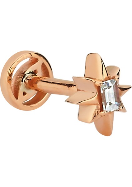 Star Light Kadın Altın Kıkırdak Küpesi fiyatları