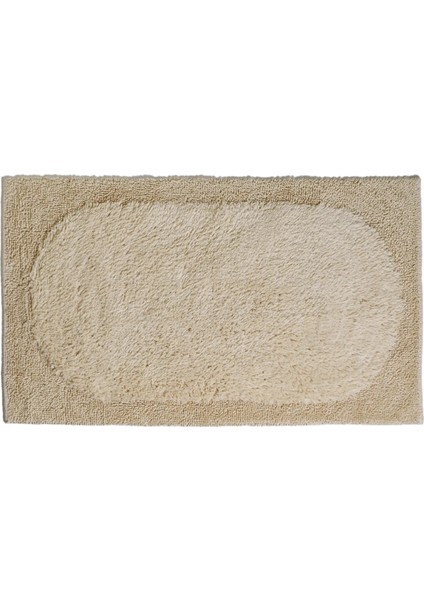 Lucia Bej Pamuklu Banyo Paspası 60 x 100 cm