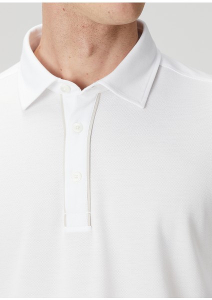 Beyaz Polo Yaka Sweatshirt indirimleri