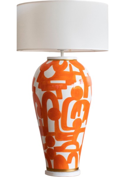 Cali El Yapımı Seramik Abajur