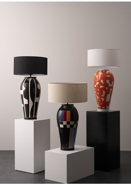 Cali El Yapımı Seramik Abajur fırsatları