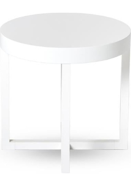 Striana White Ahşap Yan Sehpa fiyatları