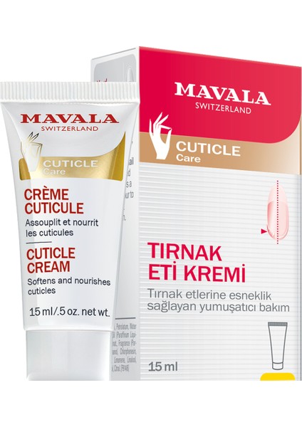 Cuticle Cream Tırnak Eti Yumuşatıcı Krem 15 ml