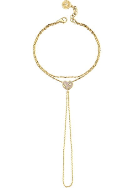 Pink Polaris 14 Ayar Altın Kadın Şahmeran Bileklik