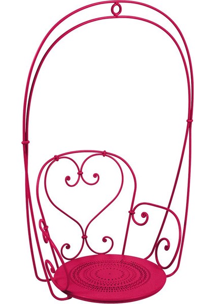 1900 Kırmızı Metal Salıncak