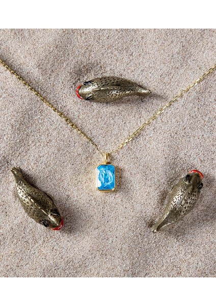 Duality 925 Ayar Gümüş Üzeri 22 Ayar Altın Kaplama Kadın Kolye fırsatları