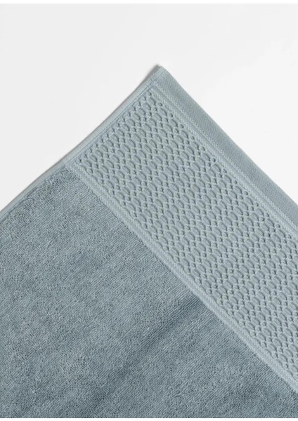 Poppy Mavi Pamuklu Banyo Havlusu 90 x 150 cm fiyatları