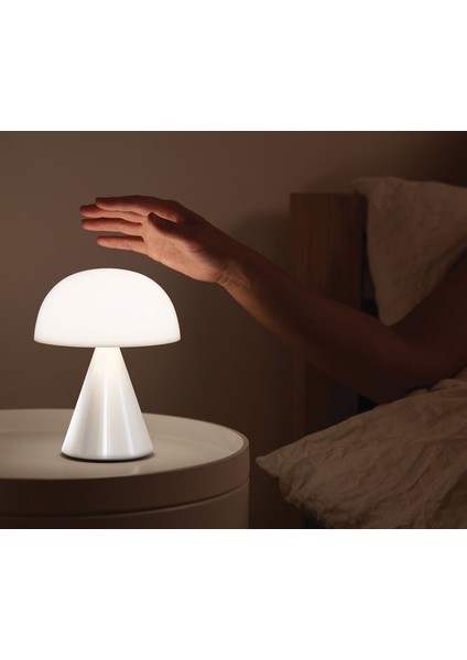 Mina L LED Beyaz Masa Lambası