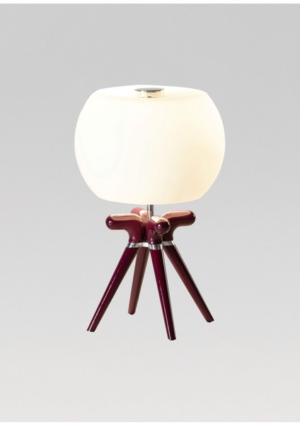 Jelly Bordo Ahşap Abajur fiyatları