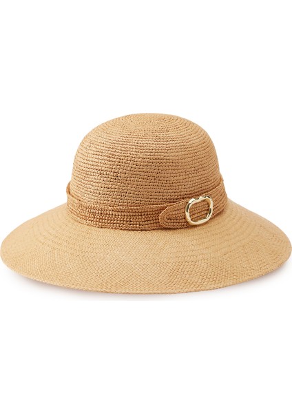 Corto Krem Kadın Palmiye Lifi Şapka fiyatları