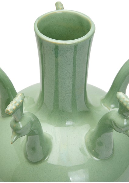 All Peacocks Yeşil Seramik Vazo modelleri