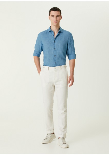 Mavi Keten Gömlek fiyatları