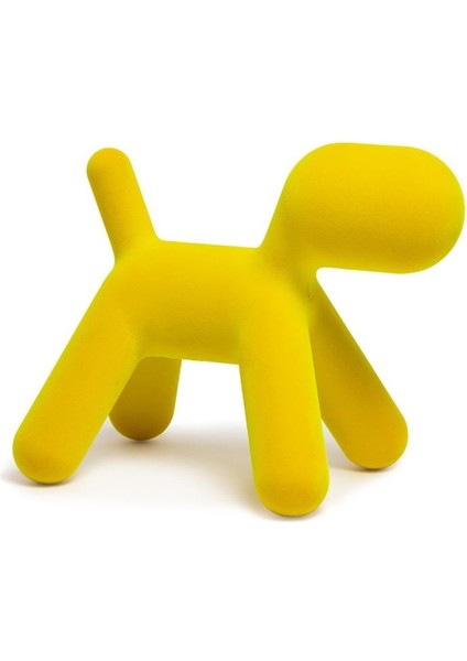 Puppy Medium Yellow Köpek Heykeli fiyatları