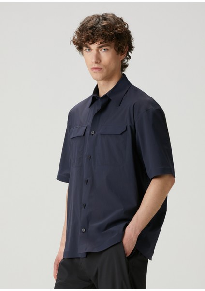 Lacivert Gömlek modelleri