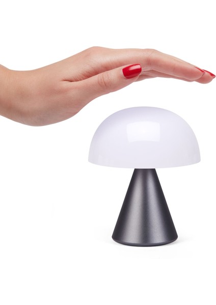 Mina Gri Orta Boy LED Masa Lambası fiyatları