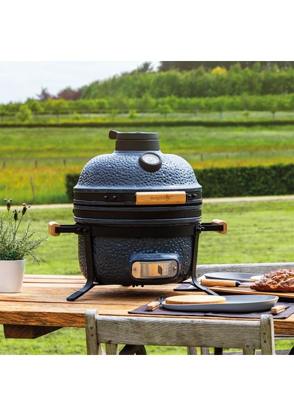 Ron Orta Gri Seramik Barbekü ve Fırın 40 cm fiyatları