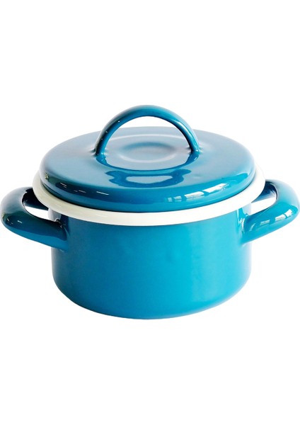 Petrol Emaye Mini Tencere 12 cm