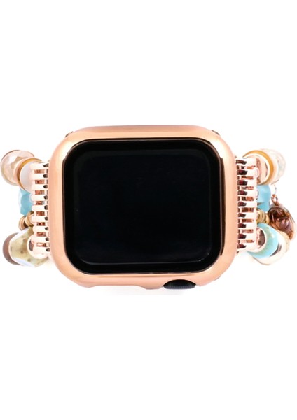 Helen Stretchy 42/49 mm Apple Watch Uyumlu Kadın Akıllı Saat Kordon