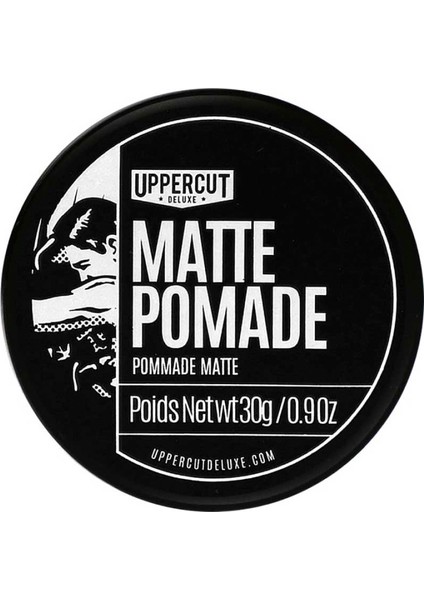 Matte Pomade Orta Tutuş Mat Bitiş Wax 30 gr