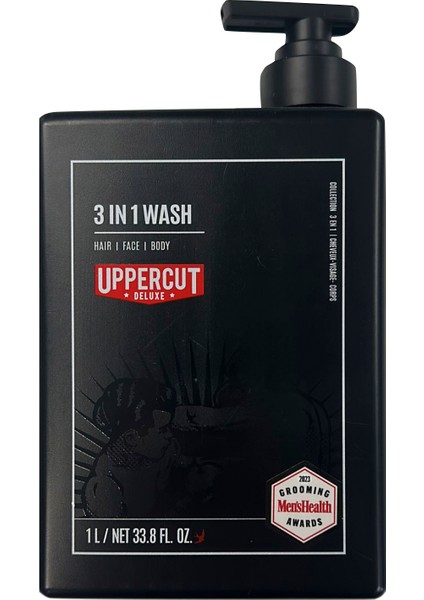 3'ü 1 Arada Erkek Şampuan 1 Lt