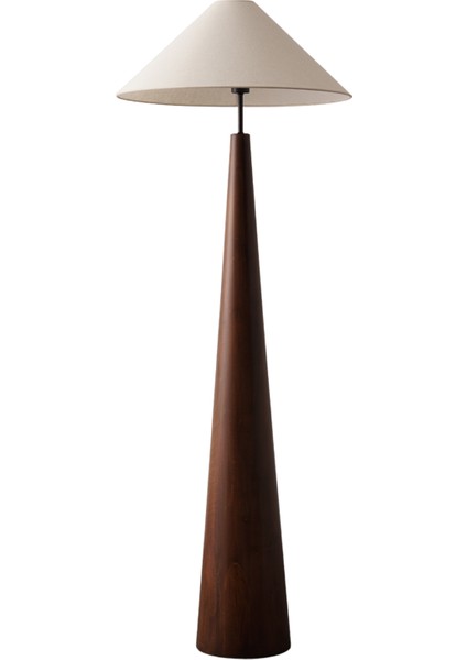 Craft Floor Lamp Ahşap Lambader