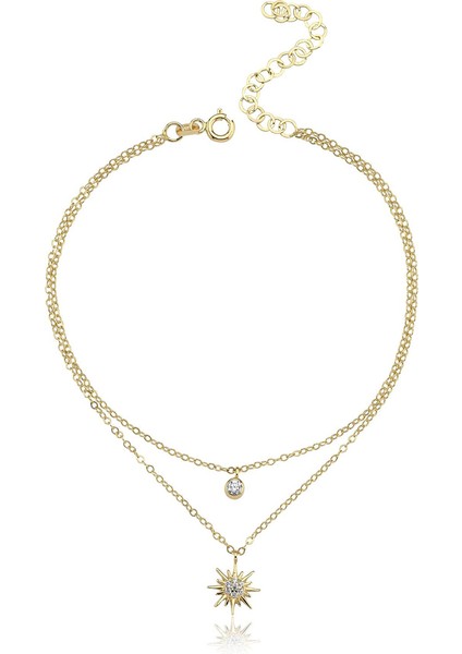 Polaris 14 Ayar Altın Kadın Halhal