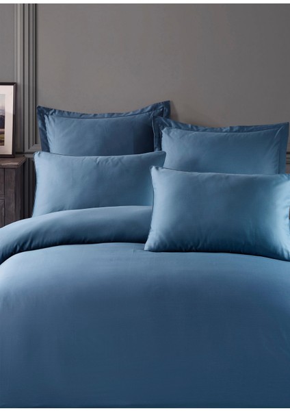 Palermo Mavi Çift Kişilik Nevresim Takımı 200X220 cm fiyatları