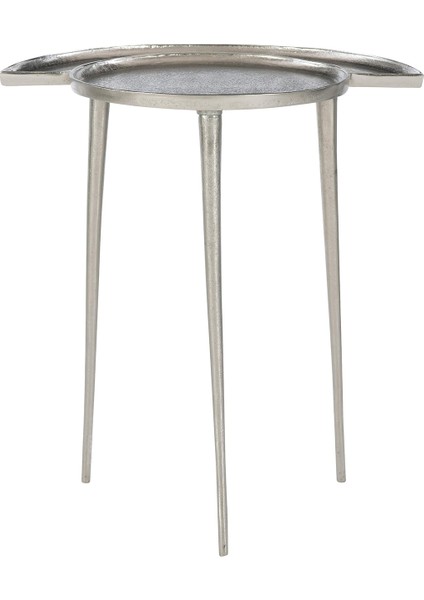 Dayle Gümüş Yan Sehpa