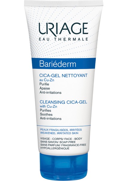 Bariederm Cica Yüz ve Vücut Temizleme Jeli 200 ml