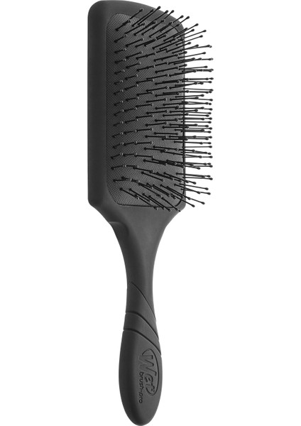 Pro Paddle Detangler Siyah Dolaşık Açıcı Geniş Kadın Saç Fırçası modelleri