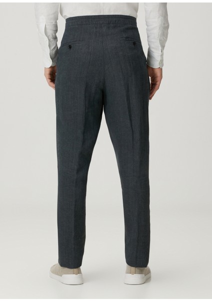 Lacivert Keten Formal Pantolon modelleri