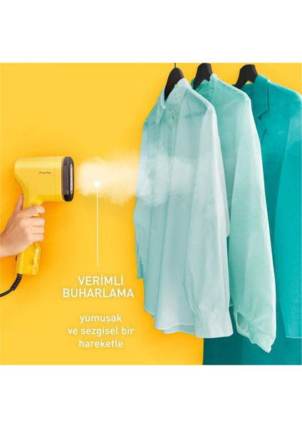 DT2026 Pure Pop Sarı Düzleştirici Buharlı Dikey Ütü indirimleri