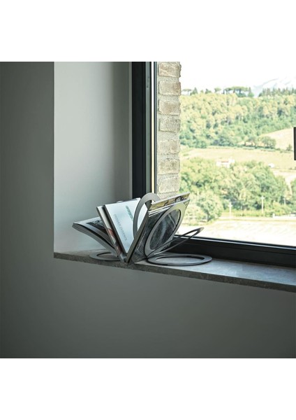 Fan Black Lake Metal Cam Dergi Rafı