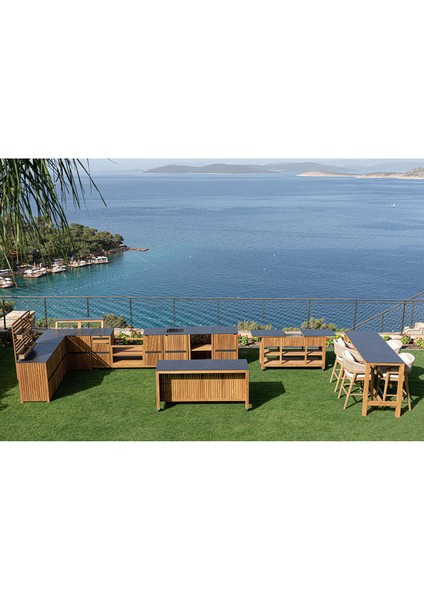 Milano Natural Açık Raf Bahçe Dolabı fiyatları