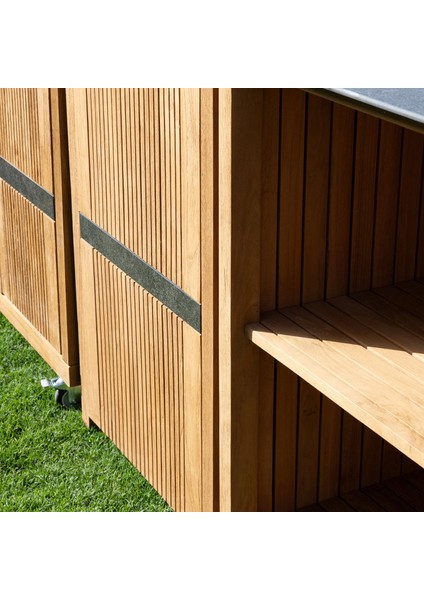 Milano Natural Açık Raf Bahçe Dolabı modelleri