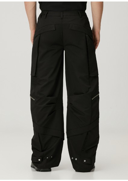 Siyah Kargo Pantolon modelleri