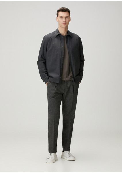 Antrasit Yün Pantolon