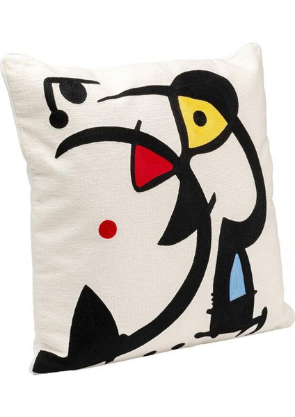 Art Line Desenli Renkli Pamuklu Kırlent 50 x 50 cm fiyatları